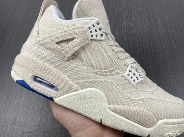 Rep LUCY 4 Retro DQ4909-100 Jordan Canvas (W) Blank 0718